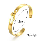 Custom Name Bracelet 18K Stainless Steel Personalized Baby Nameplate Jewelry