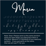 Personalized Stainless Steel Name Bracelet for Women