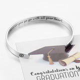 Personalized Graduation Bracelet for Women