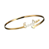 Custom Name Stainless Steel Bracelet Family Jewelry