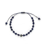 Natural Stone Magic Eye Bracelet Ethnic Style Adjustable Neutral Casual