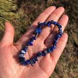 Natural Quartz 7 Chakra Bracelet Crystal Reiki Healing Stone