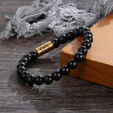 Custom Stainless Steel Name Engraved Bracelets for Men