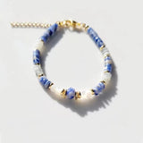 Labradorite Jade Sodalite Beaded Bracelet Party Gift