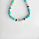 Soft Pottery Beads Stone Splice Bracelet Vintage Charm Polymer Clay Pulseras