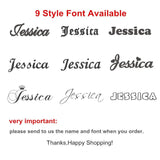 Custom Name Bracelet for Women Charm Bangle