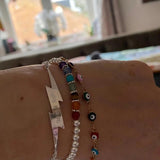 Custom Name Bracelet for Women Charm Bangle