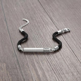 Personalized Engraved Names Bar Bracelets - Stainless Steel