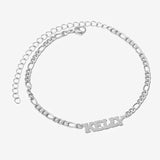 Personalized Name Bracelet For Women Charm Bracelets Love Bangle