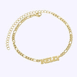 Personalized Name Bracelet For Women Charm Bracelets Love Bangle
