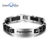 Men's Stainless Steel Biker Chain Bracelet