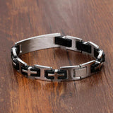 Men's Stainless Steel Biker Chain Bracelet