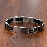 Men's Stainless Steel Biker Chain Bracelet