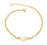 TB2 Steel Bracelet Tree of Life Adjustable Bangle Jewelry For Women