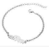 TB2 Steel Bracelet Tree of Life Adjustable Bangle Jewelry For Women