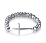 UB1 Female Bracelet Stainless Steel Heart Bangle