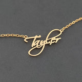 Personalized Name Bracelet Stainless Steel Chain Bangle Jewelry