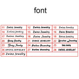 Engraved Letter Couple Bracelet Braided Rope Matching Bracelets