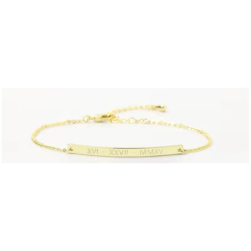 Custom Steel Name Bracelet