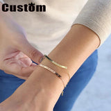 Custom Steel Name Bracelet