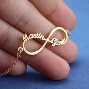 Personalized Name Bracelet Stainless Steel for Women Family Jewelry