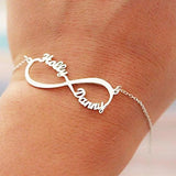 Personalized Name Bracelet Stainless Steel for Women Family Jewelry