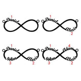 Personalized Name Bracelet Stainless Steel for Women Family Jewelry