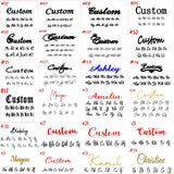 Personalized Name Bracelet Stainless Steel Rectangular Chain Punk Jewelry
