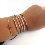 Morse Code Bracelet for Girlfriend - Hidden Message Bracelet