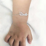 Kids Name Bracelet Stainless Steel Children's Jewelry