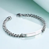 Arrival Chain Link Bracelet Stainless Steel 7mm Wide Bangle