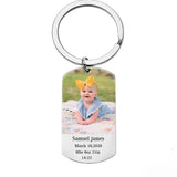 Personalized Baby Photo Keychain - Mother's Day Gift