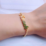 Personalized Name Bracelet for Women - Customized Jewelry for Girlfriend