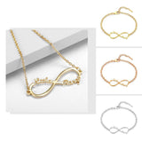 Personalized Nameplate Bracelets for Couple