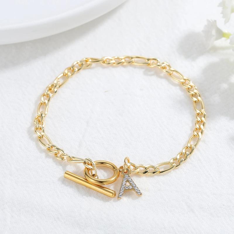 Personalized Name Bracelet Stainless Steel Adjustable Women Bangle