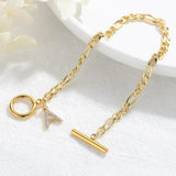 Personalized Name Bracelet Stainless Steel Adjustable Women Bangle