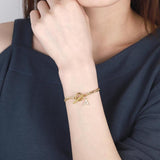 Personalized Name Bracelet Stainless Steel Adjustable Women Bangle