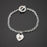 Engravable Name Bracelet Personalised Arabic Letter Bracelets Islamic Muslim Sta