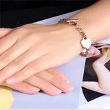 Engravable Name Bracelet Personalised Arabic Letter Bracelets Islamic Muslim Sta