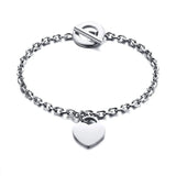 Engravable Name Bracelet Personalised Arabic Letter Bracelets Islamic Muslim Sta