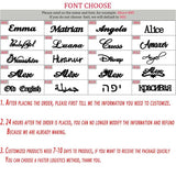 Custom Name Bracelet Charms Handwriting Signature Jewelry