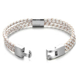 Personalized Family Names Stainless Steel Bracelet
