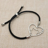 Personalized Kitty Cat Name Bracelet Rope Bangle Men Women Gift Pet