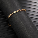 Personalized 3 Name Bracelet Family Bracelets Stainless Steel Jewelry