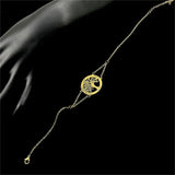 Personalized Name Tree of Life Bracelet for Women Stainless Steel Jewelry
