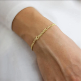 Personalized Stainless Steel Name Bracelet Cuban Chain