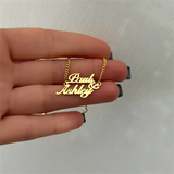 Personalized Stainless Steel 2 Names Bracelet for Women