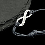 Personalised Multicolor Infinity Bracelet for Women Men
