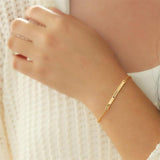Tangula Custom Name Bracelet Stainless Steel Personalized Remembrance Bracelet