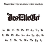 Personalized Stainless Steel Couple Bracelets - Custom Name Chain Bracelet